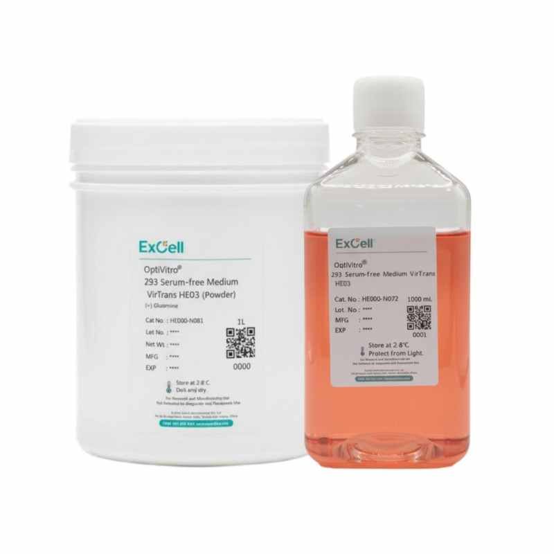 OptiVitro® 293 Serum-free Medium VirTrans HE03