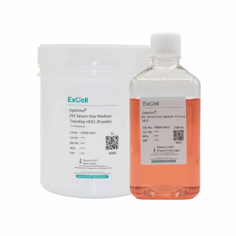 OptiVitro® 293 Serum-free Medium TransExp HE02